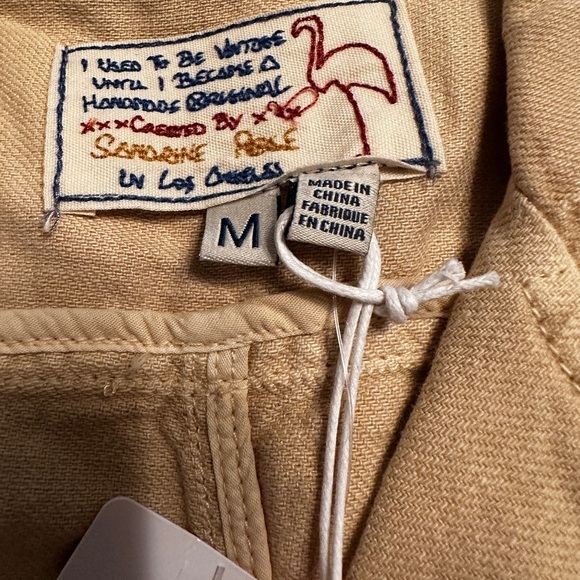 Free People x Sandrine Rose Women Button Down Empire Jacket - NWT -Size M - Picture 8 of 13